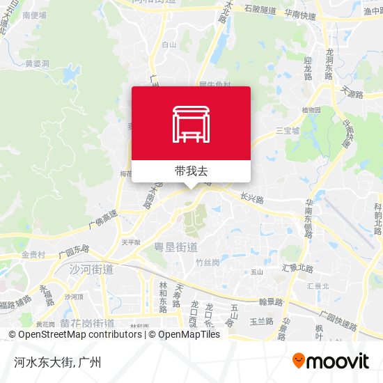 河水东大街地图