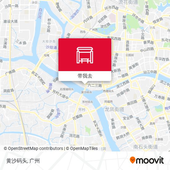 黄沙码头地图