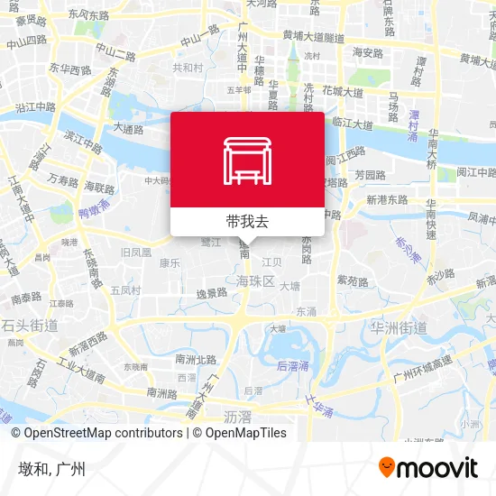墩和地图