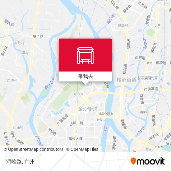 浔峰路地图