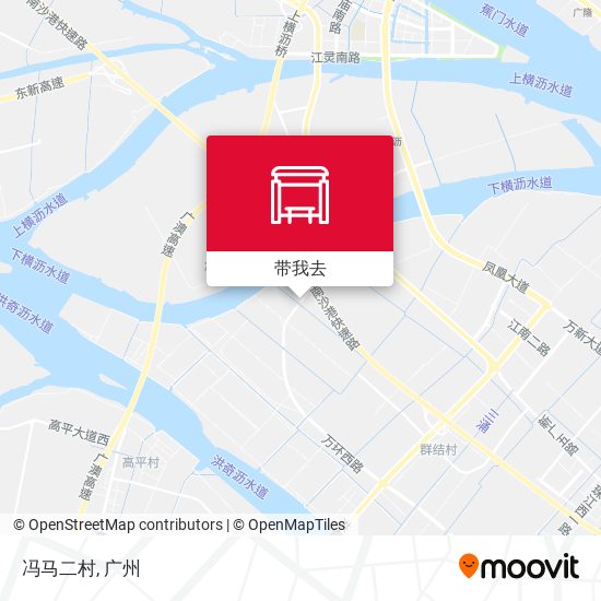 冯马二村地图