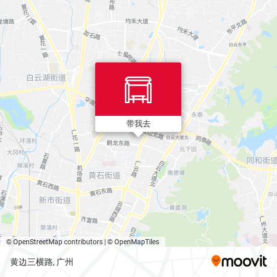 黄边三横路地图