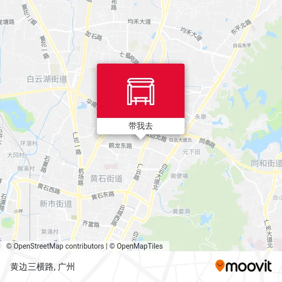 黄边三横路地图