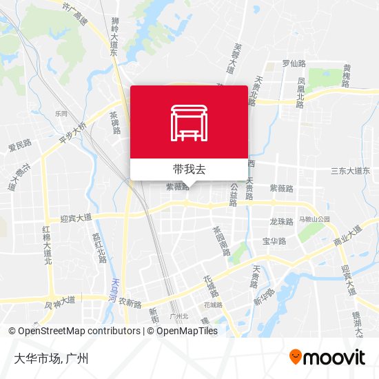 大华市场地图