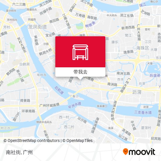 南社街地图