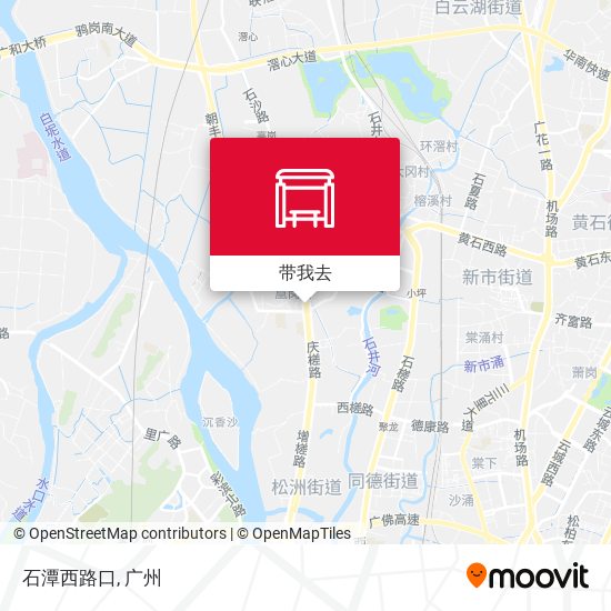 石潭西路口地图