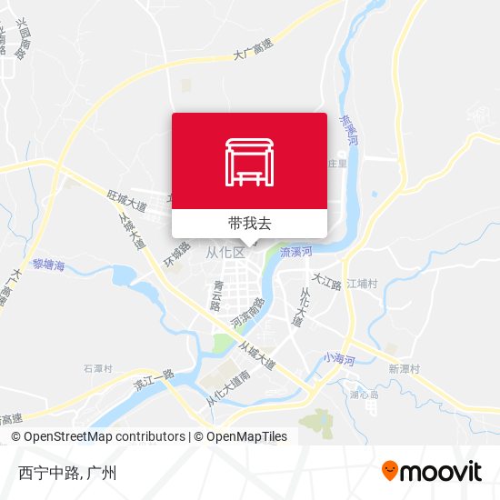 西宁中路地图