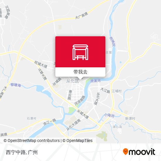 西宁中路地图