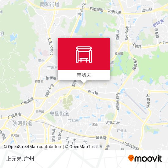 上元岗地图