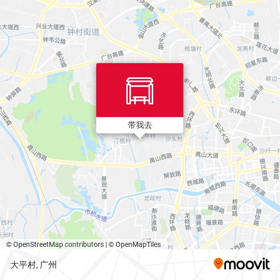 大平村地图