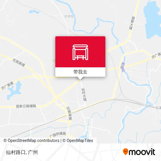 仙村路口地图