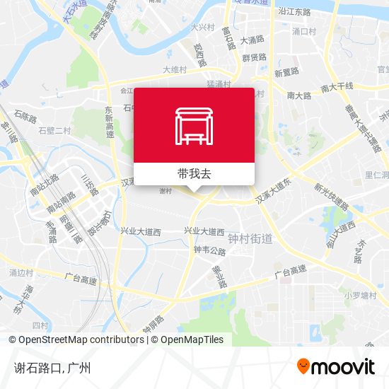 谢石路口地图