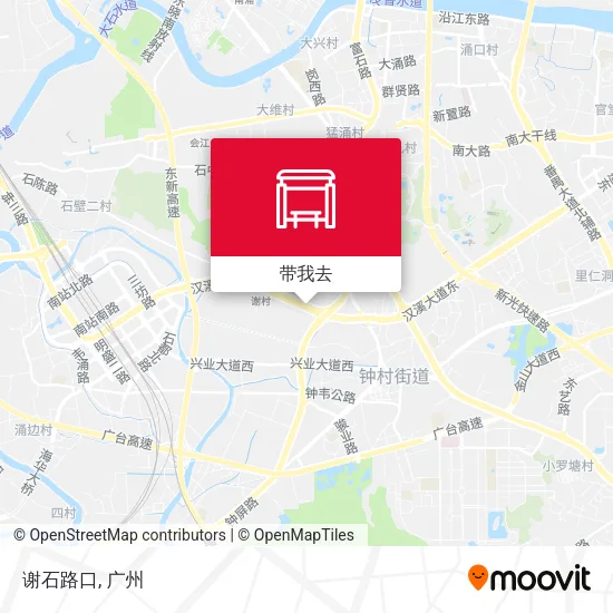 谢石路口地图