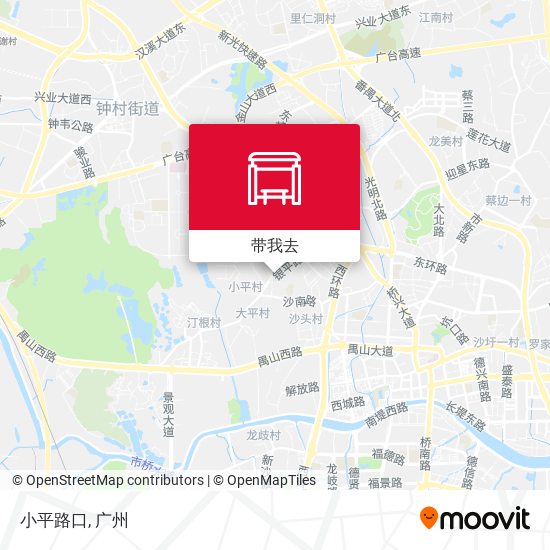 小平路口地图