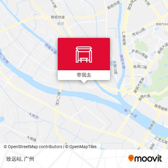 致远站地图