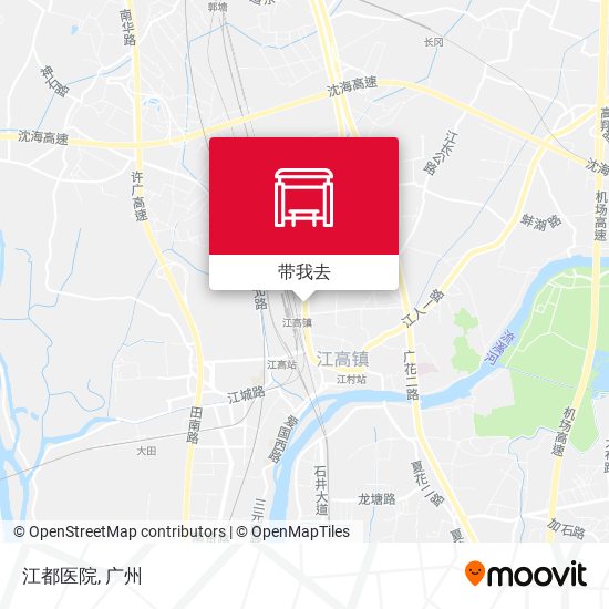 江都医院地图