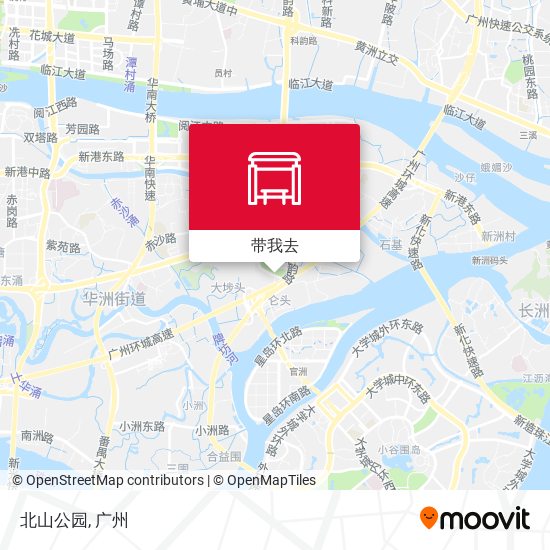 北山公园地图