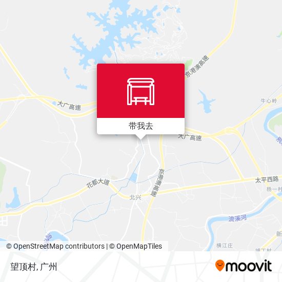 望顶村地图