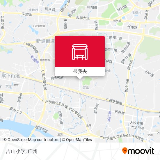 吉山小学地图