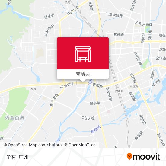 毕村地图