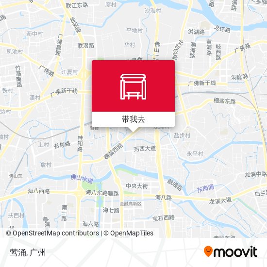 莺涌地图