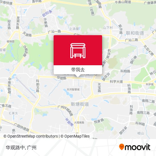 华观路中地图