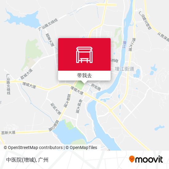 中医院(增城)地图