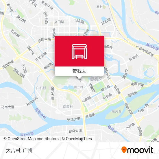 大吉村地图