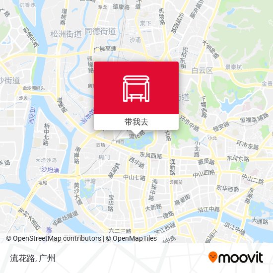 流花路地图