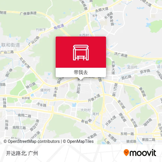 开达路北地图