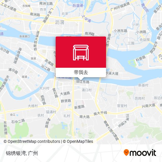 锦绣银湾地图