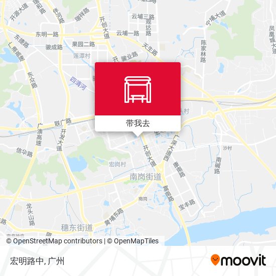 宏明路中地图