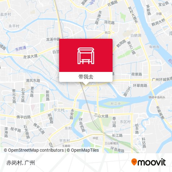 赤岗村地图