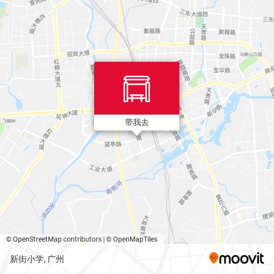 新街小学地图