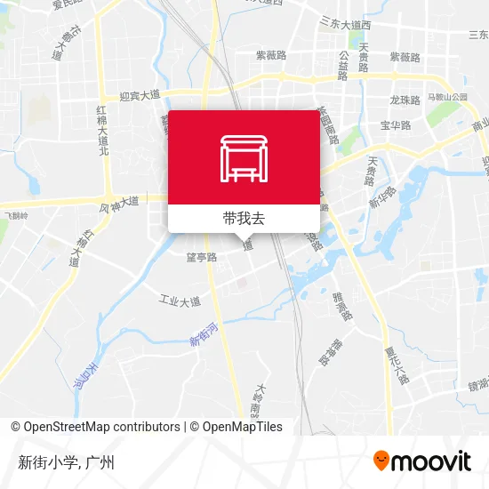 新街小学地图