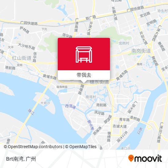 Brt南湾地图