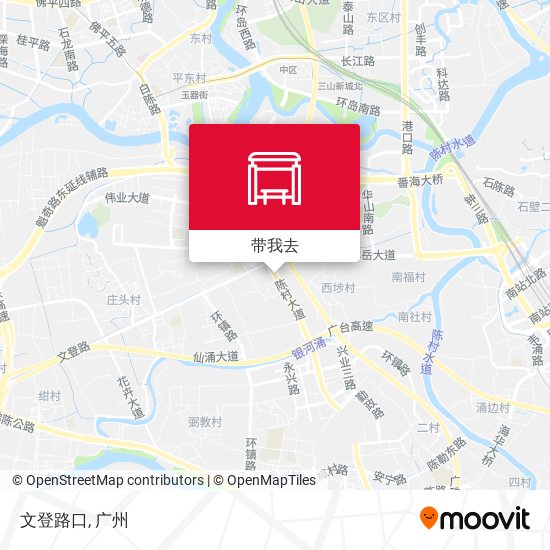 文登路口地图
