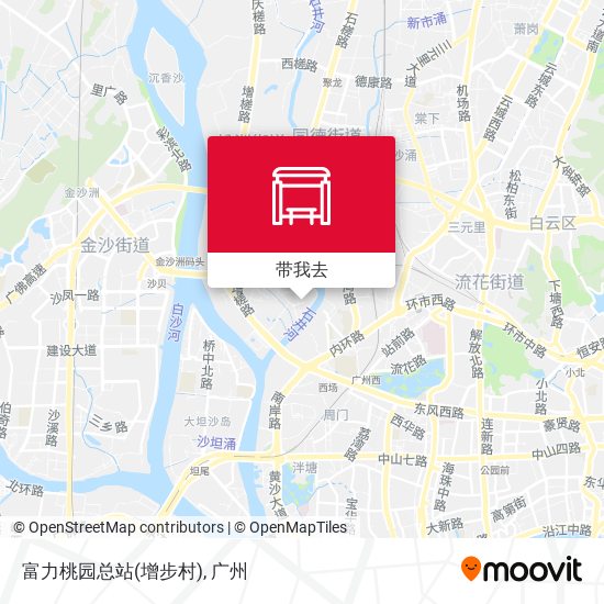 富力桃园总站(增步村)地图