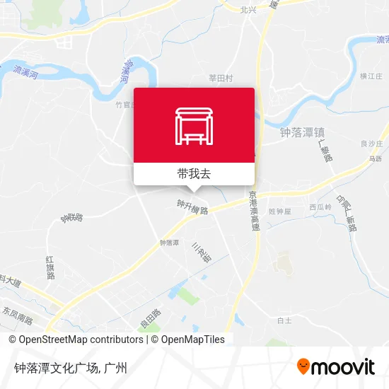 钟落潭文化广场地图