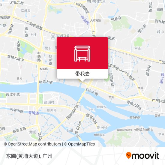 东圃(黄埔大道)地图