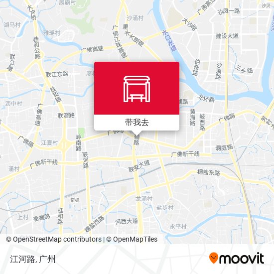 江河路地图