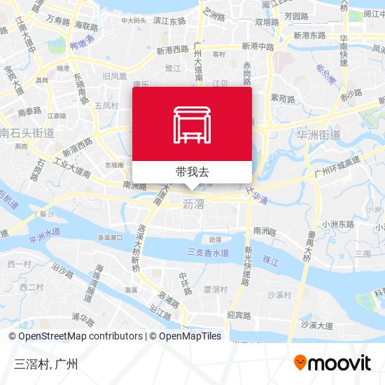 三滘村地图