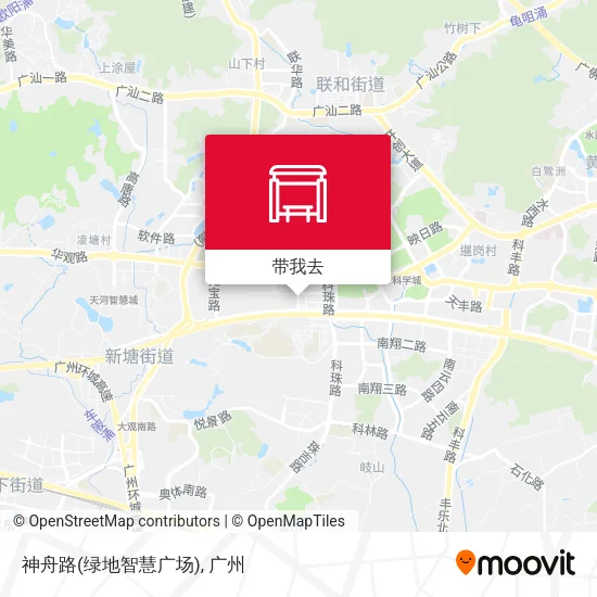 神舟路(绿地智慧广场)地图