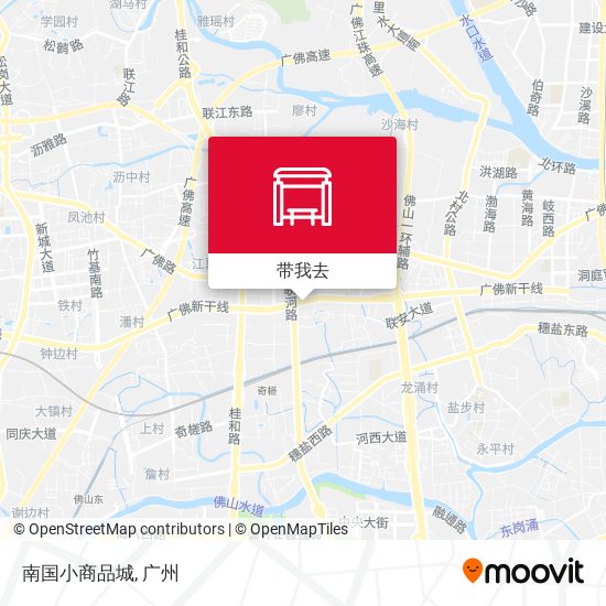 南国小商品城地图