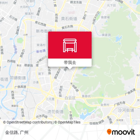 金信路地图