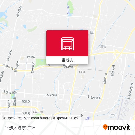 平步大道东地图