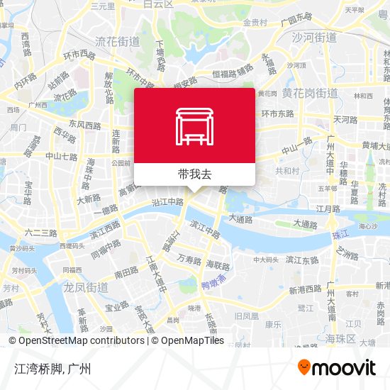 江湾桥脚地图