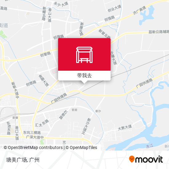 塘美广场地图