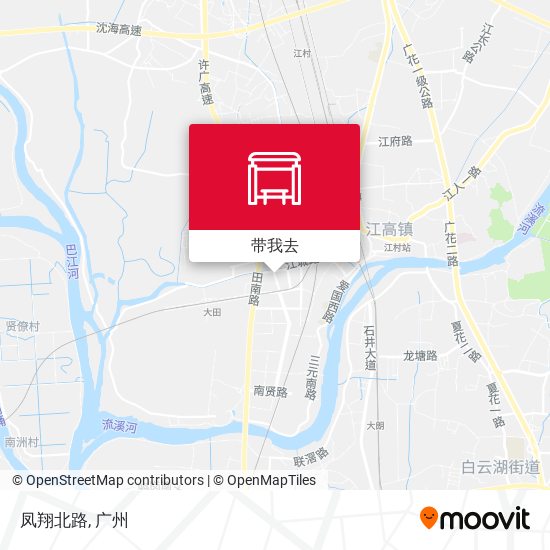 凤翔北路地图