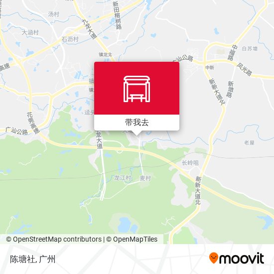 陈塘社地图